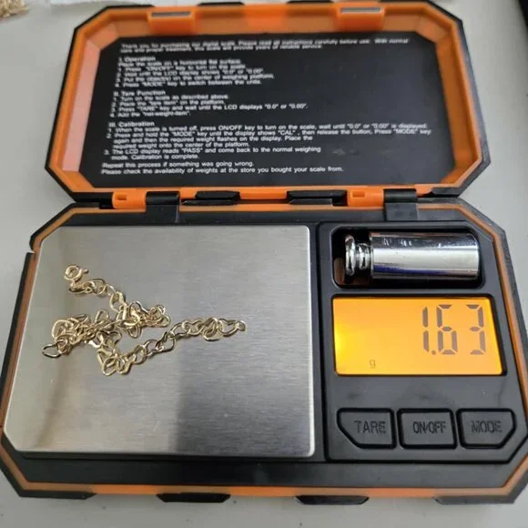 18k Bracelet openheart link design - Picture 7 of 11